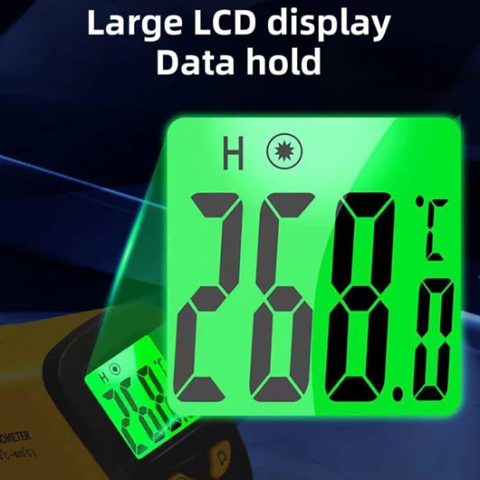 BSIDE H1 550 Grad Celsius Infrarot-Thermometer Handthermometer ohne Kontakt – Bild 5