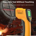 BSIDE H1 550 Grad Celsius Infrarot-Thermometer Handthermometer ohne Kontakt – Bild 8