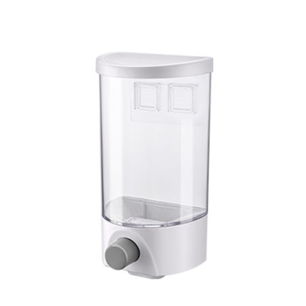 An der Wand montierter Aufbewahrungsbehälter für verschiedene Getreidesorten. Großvolumiger, versiegelter Push-Typ-Tank für die Küche, Medium, Large