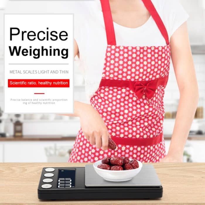 Hochpräzise elektronische Waage, tragbare Mini-Schmuck-Medizinwaage, 500g/0.1g, 100g/0.01g, 200g/0.01g, 300g/0.01g, 500g/0.01g, 1000g/0.1g – Bild 5