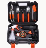 10 In 1 Hardware-Werkzeugkasten Gartenblumen-Handwerkzeugsatz