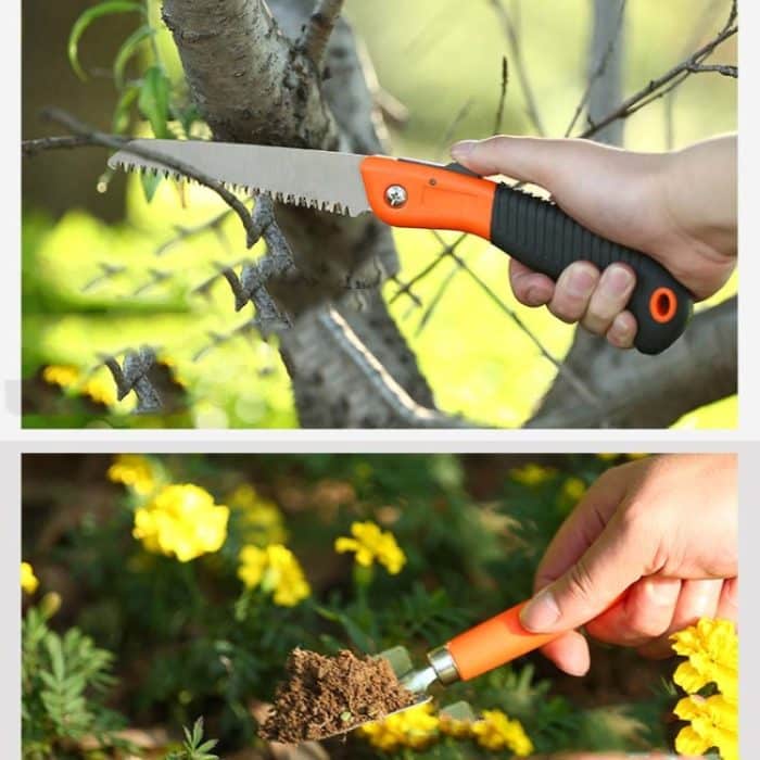 10 In 1 Hardware-Werkzeugkasten Gartenblumen-Handwerkzeugsatz – Bild 4