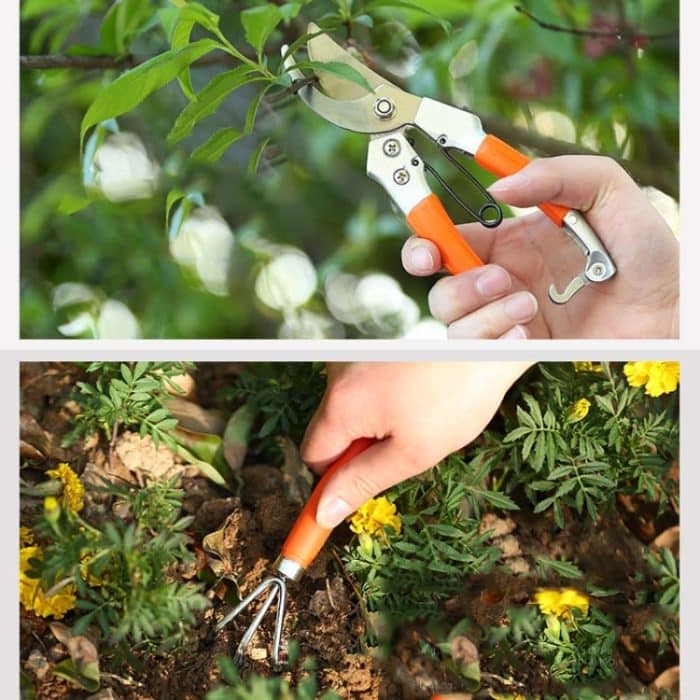 10 In 1 Hardware-Werkzeugkasten Gartenblumen-Handwerkzeugsatz – Bild 6