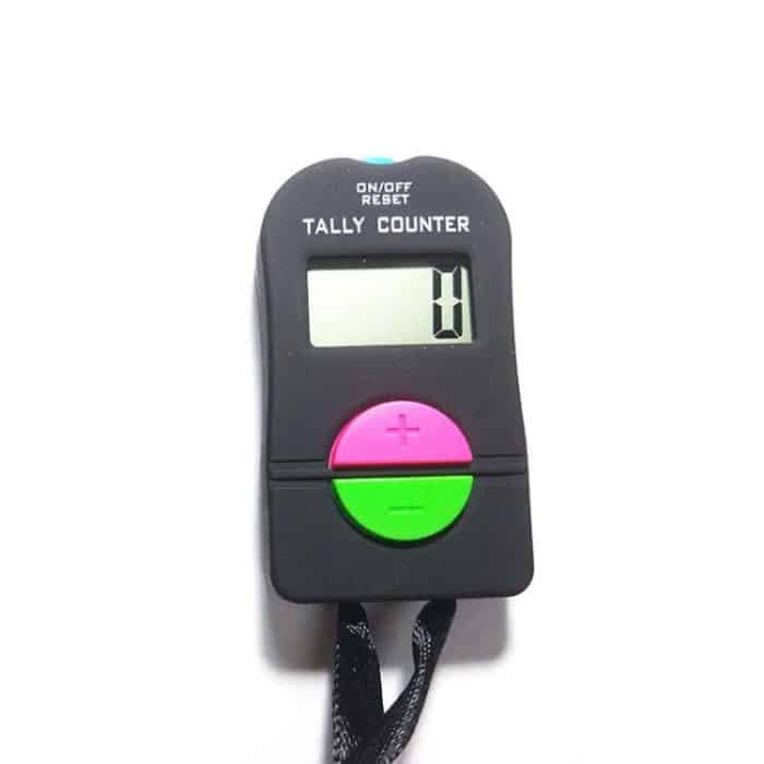 Elektronischer Digitalanzeigezähler mit großem Bildschirm, manueller Zähler mit Trageband, Manual Counter (Add or Subtract), Manual Counter (Only Add) – Bild 1