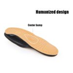 1 Paar atmungsaktive, schweißabsorbierende und stoßabsorbierende Einlegesohlen aus Leder zur Fußgewölbekorrektur, 35-36, 37-38, 39-40, 41-42, 43-44, 45-46 – Bild 6