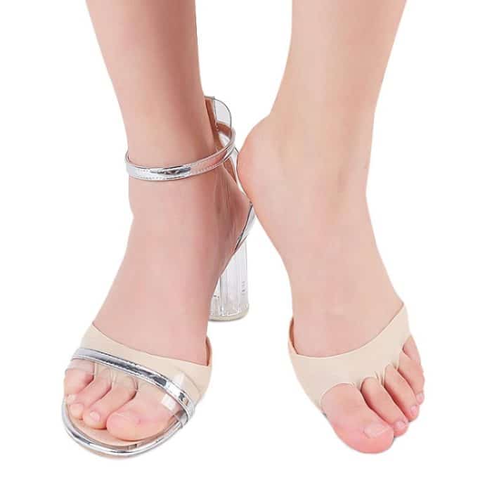 5 Paar dünne, atmungsaktive und schweißabsorbierende High Heels mit unsichtbaren Vorderfußsocken, zufällige Farbabgabe – Bild 6