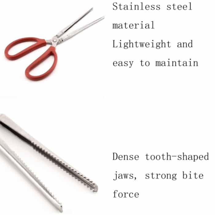 Krabbenzange, Schmerlenzange, Meereswerkzeug, 30cm Straight Clip, 38cm Straight Clip, 38cm Curved Clip, 53cm Ctraight Clip, 53cm Curved Clip – Bild 4