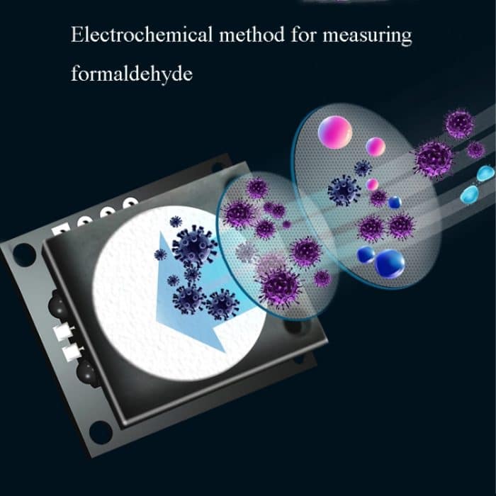 WP6932 Professionelles Hausformaldehyd-Detektor Neues Haus Messformaldehydinstrument MP2.5 Luftdetektor – Bild 6
