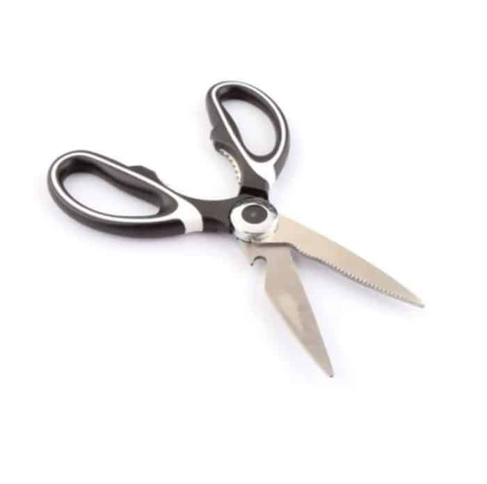 Multifunktionale Haushaltsschere aus Edelstahl kann Lebensmittelscheren festklemmen, Stainless Steel Scissors – Bild 2