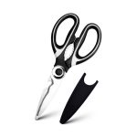 Multifunktionale Haushaltsschere aus Edelstahl kann Lebensmittelscheren festklemmen, Stainless Steel Scissors – Bild 3