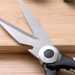 Multifunktionale Haushaltsschere aus Edelstahl kann Lebensmittelscheren festklemmen, Stainless Steel Scissors – Bild 4
