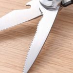Multifunktionale Haushaltsschere aus Edelstahl kann Lebensmittelscheren festklemmen, Stainless Steel Scissors – Bild 5