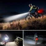 Fahrradlicht USB wiederaufladbares Mountainbike-Warnlicht, Front Light, Front Light + Tail Light – Bild 8