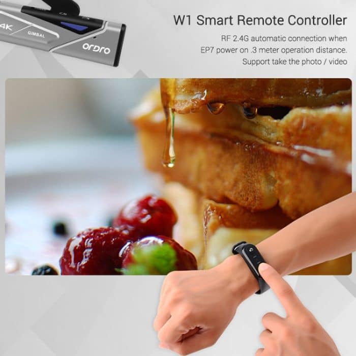 ORDRO EP7 4K-Head-Mounted-Autofokus-Live-Video-Smart-Sportkamera, Without Remote Control, With Remote Control – Bild 18