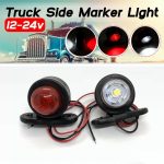 2 Stück X9 12-24V Mini doppelseitige rote und weiße Lkw-Seitlichter modifizierte spezielle Seitenlichter – Bild 6