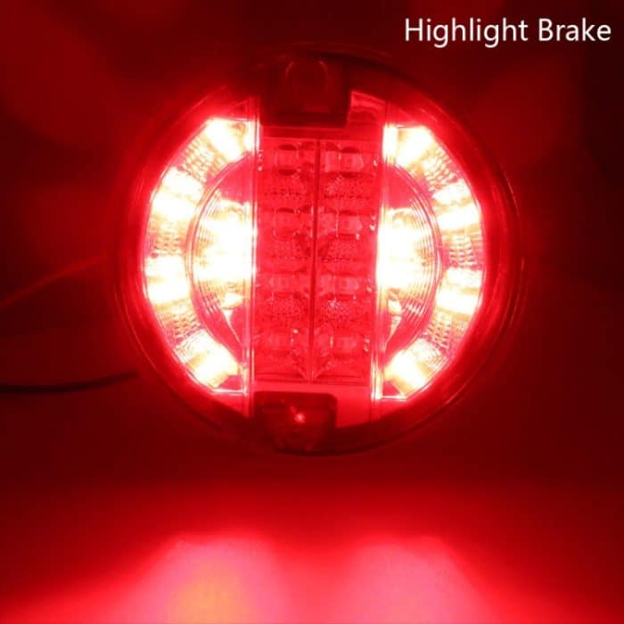 4 Zoll 20 LEDs10-30V Breitdruck-LKW-Rücklicht 20LED rundes LKW-Rücklicht Brotlicht, 20 LEDs 10-30V – Bild 6