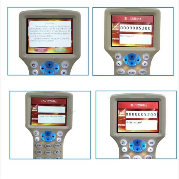 Zonsin ZX-08CD ID-Kartenkopierer RFID-Smartcard-Sensor – Bild 7