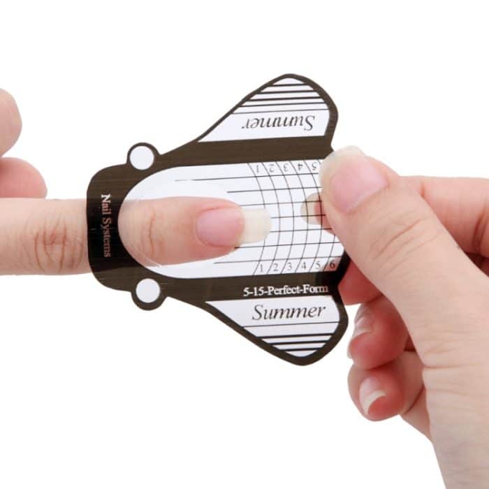 500 Teile/satz Nail art Acryl UV Gel Tipps Extension Builder Form Guide Schablone Maniküre Werkzeuge – Bild 5