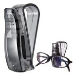 Multifunktions-Brillenetui Atuo Autozubehör Sonnenbrillenhalter Autoverschluss Ticket-Clip, Sunglasses Holder – Bild 4