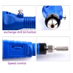 Elektrisches Nagelset, Nagelspitzen, Maniküre-Maschine, elektrischer Nagelkunststift – Bild 2