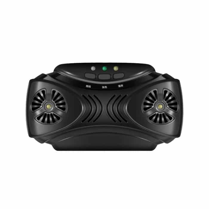 DC-9010 USB-Aufladung, Ultraschall-Mückenschutz, tragbarer Insektenschutz, Insect Repellent Black – Bild 2