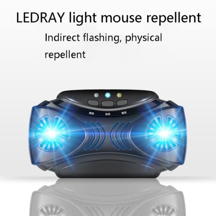 DC-9010 USB-Aufladung, Ultraschall-Mückenschutz, tragbarer Insektenschutz, Insect Repellent Black – Bild 5