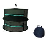 Hängendes Kräutertrocknungsnetz, faltbares Trockengestell, geschlossener Reißverschluss, Pflanzentrocknungsnetz, 60cm Diameter 2 Layers, 60cm Diameter 4 Layers, 60cm Diameter 6 Layers, 60cm Diameter 8 Layers