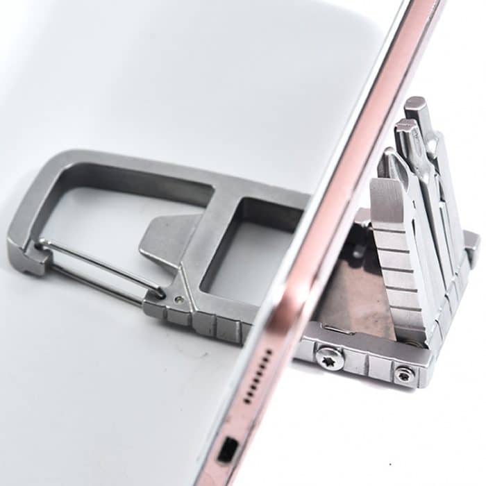 13 in 1 Multifunktionale Edelstahl-Kombination Batchkopf Kleines Werkzeug faltbares Notfallwerkzeug im Freien – Bild 6