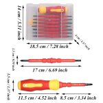 7-in-1-Bit-Isolierungs-Mehrzweck-Reparaturwerkzeug-Schraubendreher-Set, 7 in 1 – Bild 4