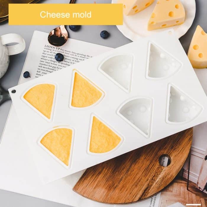 DIY gebürsteter Käsekuchen handgemachte Seife Duftkerze Silikonform, 8 Small Cheese, Medium Cheese, Threaded Cheese, 8 Medium Cheese, Round Cheese – Bild 6