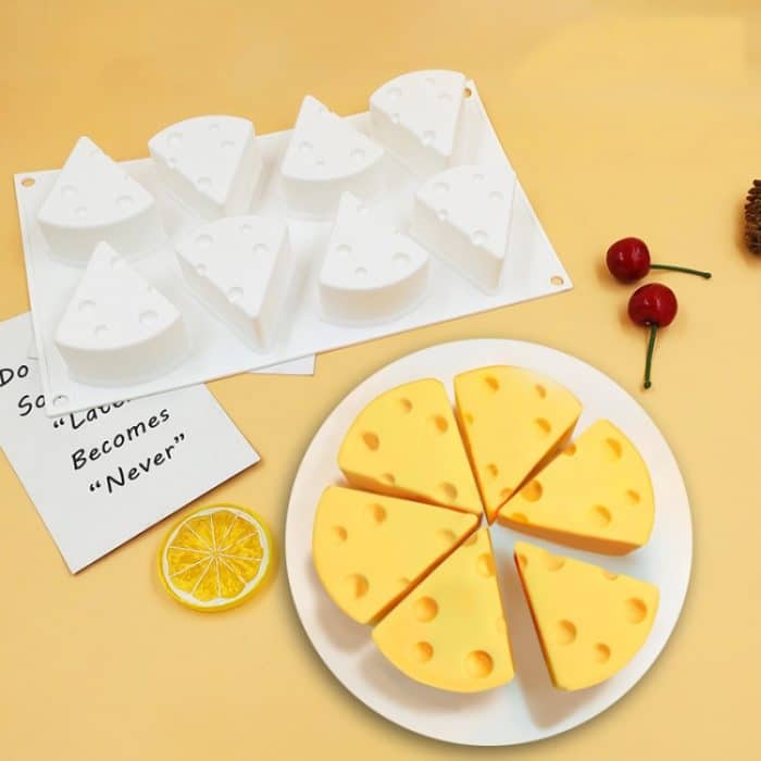 DIY gebürsteter Käsekuchen handgemachte Seife Duftkerze Silikonform, 8 Small Cheese, Medium Cheese, Threaded Cheese, 8 Medium Cheese, Round Cheese – Bild 7