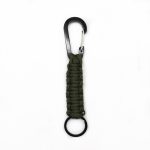 Outdoor-Multifunktions-Nylon-Regenschirmseil-Karabiner-Schlüsselanhänger, Nylon Umbrella Rope(Army green), Nylon Umbrella Rope(Black), Nylon Umbrella Rope(Brown), Nylon Umbrella Rope(Deep Blue)