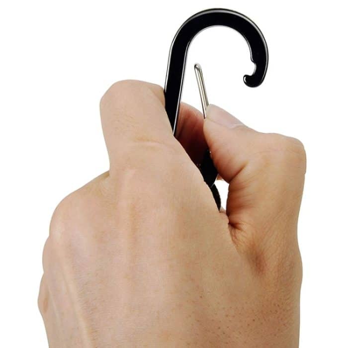 Outdoor-Multifunktions-Nylon-Regenschirmseil-Karabiner-Schlüsselanhänger, Nylon Umbrella Rope(Army green), Nylon Umbrella Rope(Black), Nylon Umbrella Rope(Brown), Nylon Umbrella Rope(Deep Blue) – Bild 5