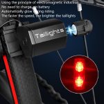 Magnetisches Induktions-Rücklicht, Fahrrad-Selbsterzeugungs-Induktions-Rücklicht, wasserdichtes Sicherheitswarnlicht für Nachtfahrten, Magnetic Induction Taillight – Bild 4