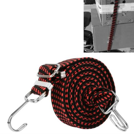 3 PCS Fahrrad Bindung Seil Verbreiterung Und Verdickung Mehrzweck Elastische Elastische Gepäck Seil Regal Seil, 0.5m, 1m, 2m, 3m, 4m