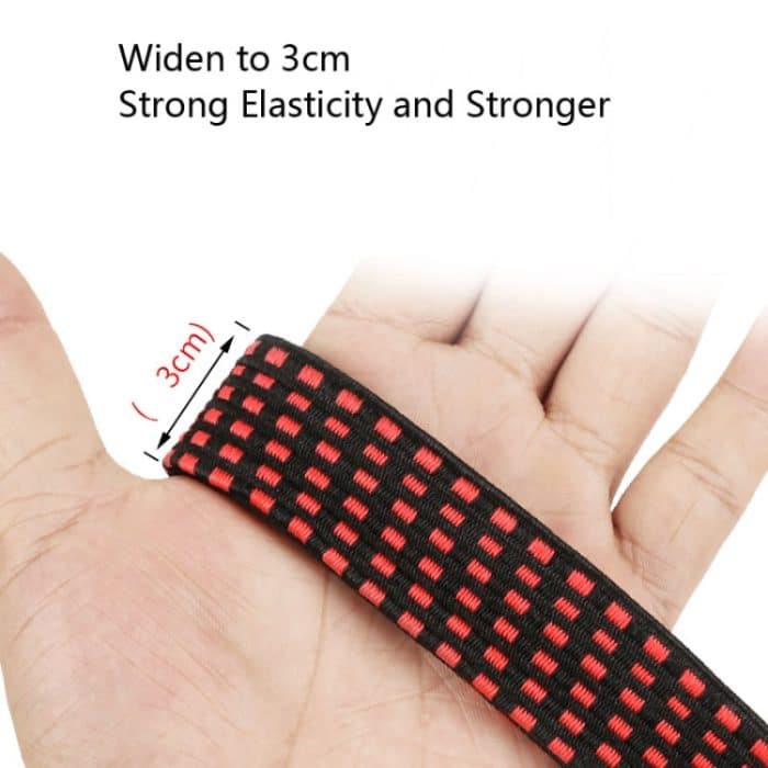 3 PCS Fahrrad Bindung Seil Verbreiterung Und Verdickung Mehrzweck Elastische Elastische Gepäck Seil Regal Seil, 0.5m, 1m, 2m, 3m, 4m – Bild 5