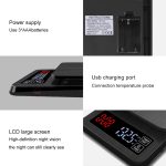 Handgeschobene Kaffeewaage für den Haushalt, USB-betriebene intelligente Küchenwaage mit Timing, 3kg/0.1g, 5kg/0.1g, 10kg/1g – Bild 4