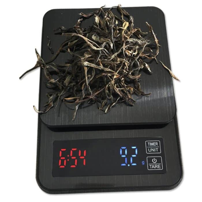 Handgeschobene Kaffeewaage für den Haushalt, USB-betriebene intelligente Küchenwaage mit Timing, 3kg/0.1g, 5kg/0.1g, 10kg/1g – Bild 8