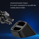 5 Stück Autotelefonhalter-Basis, universelle Auto-Luftauslass-Clip-Halterung, Black, Silver, Gold, Green, Tarnish, Red, Wood Grain 1, Wood Grain 2, Wood Grain 3, Carbon Fiber, Silver Reflective, Rose Gold Reflective, Golden Reflection – Bild 2