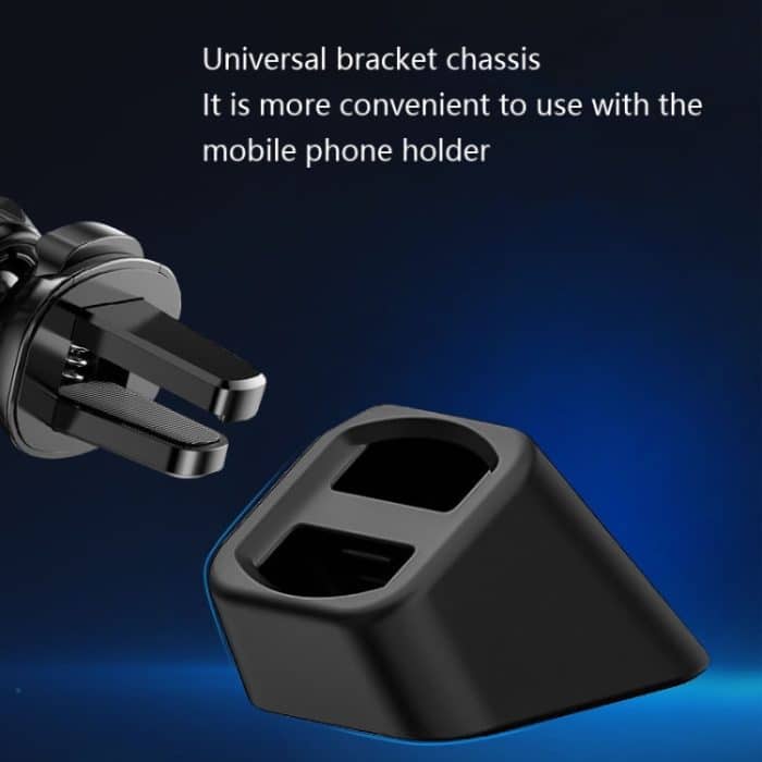 5 Stück Autotelefonhalter-Basis, universelle Auto-Luftauslass-Clip-Halterung, Black, Silver, Gold, Green, Tarnish, Red, Wood Grain 1, Wood Grain 2, Wood Grain 3, Carbon Fiber, Silver Reflective, Rose Gold Reflective, Golden Reflection – Bild 2