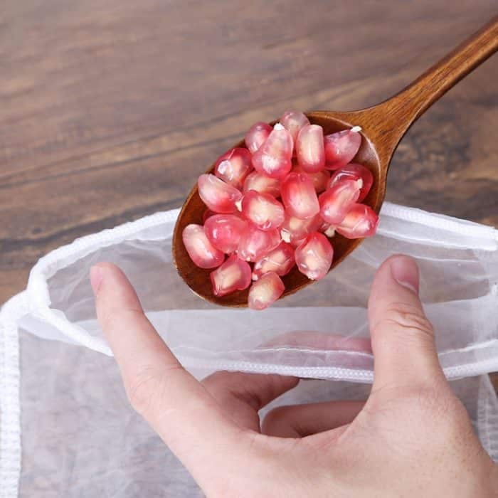 10 PCS Wiederverwendbarer Saftbeutel Fruchtsaftpresse Zubehör – Bild 1