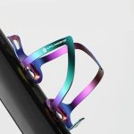 CYCLINGBOX Fahrrad-Flaschenhalter aus Aluminiumlegierung, einteiliger Flaschenhalter mit Vakuumbeschichtung, bilateraler Flaschenhalter mit positiver Öffnung