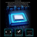 Elektronisches Handgelenk-Blutdruckmessgerät für zu Hause, automatische Messung des Handgelenk-Blutdrucks, Live Voice Broadcast, No Voice Announcement – Bild 9