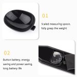 Elektronischer Messlöffel aus ABS, Wiege-Messwerkzeug, Spezifikation: 500 g/0,1 g, 500g/0.1g ABS White, 500g/0.1g ABS Black, 500g/0.1g White Large Spoon, 500g/0.1g Black Large Spoon – Bild 6