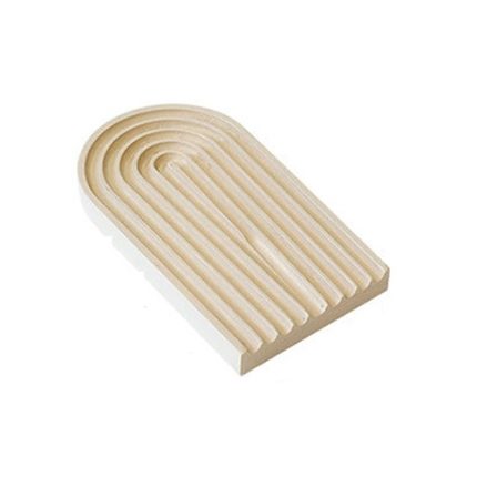 Wasserwellen-Schneidebrett, Nachmittagstee-Snack-Teller, Foto-Requisiten, Small (Beige), Medium (Beige), Large (Beige), Small (Dark Green), Medium (Dark Green), Large (Dark Green), Small (Warm Brown), Medium (Warm Brown), Large (Warm Brown)...