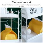 Home Storage Rack Badezimmer schmales Seitenregal, Small (White), Large (White), Small (Black), Large (Black) – Bild 4