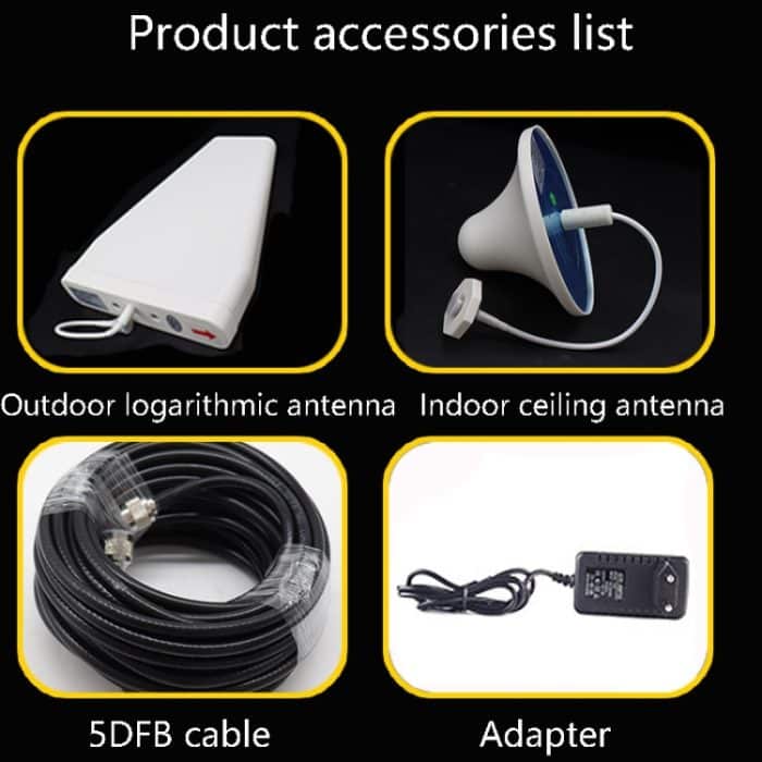 A002 3 in 1 4G Signal Booster Handy-Signalverstärker, Full Set – Bild 8