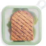 5 Stück Sandwich-Toast-Bento-Box, Lunchbox, tragbar, zum Mitnehmen, für Studenten, Büroangestellte, Lunchbox, 301-500ml – Bild 3