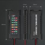 YAWOA BM410 Speicherbatterietester 12V / 24V Lasttest LED Smart Autobatterietester Clip – Bild 5