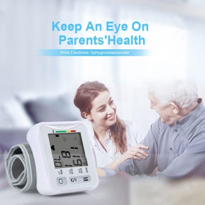 KWL-W01 Home Automatisches intelligentes elektronisches Handgelenk-Blutdruckmessgerät, English With Voice, English Without Voice – Bild 2